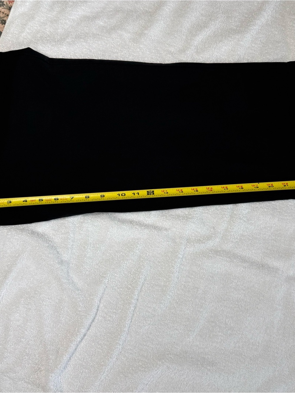 NWT Anybody All Stretch Twill Wide Leg Cropped Black Pant Women’s Size Small - Picture 8 of 8